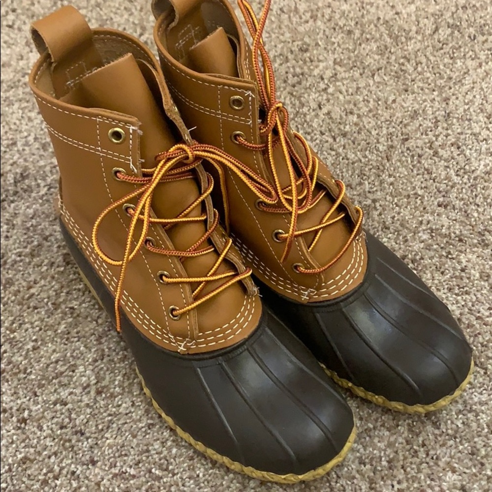 LL Bean Tumble Leather Boots